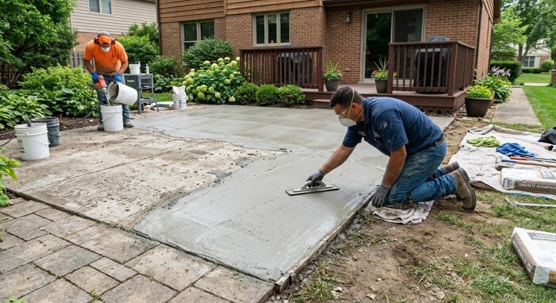 Concrete Flatwork Repair Service