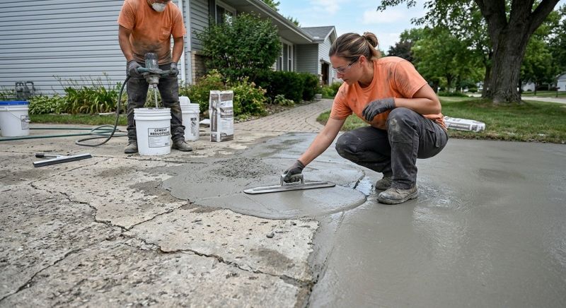 Cement Resurfacing in Des Moines, IA