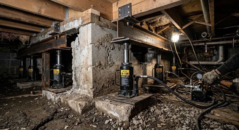 Home Foundation Leveling in Columbus, OH